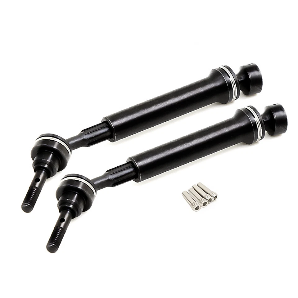 Front Rear Steel Spline Drive Shaft For TRAXXAS 1/16 EREVO SUMMIT Small E/S - Image 2 of 4