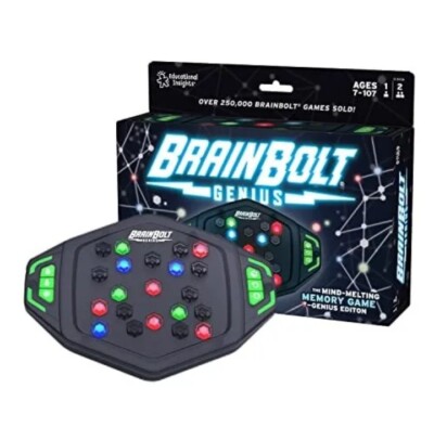BRAINBOLT Genius Mind-Melting Memory Game Genius Edition by Educational Insights
