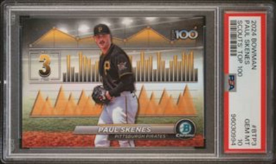 2024 Bowman Chrome Scouts Top 100 Paul Skenes PSA 10 | eBay
