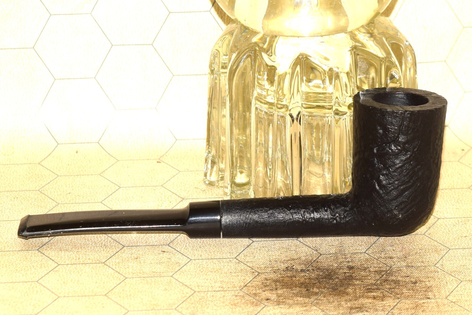 New Unsmoked Small Shag Dublin Shape Tobacco Pipe A693 Falak Tayyeb
