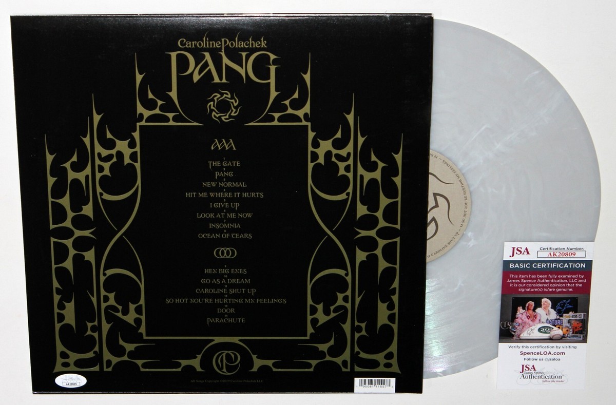 Caroline Polachek アナログレコード LP CAROLINE POLACHEK SIGNED PANG LP COLOR VINYL RECORD ALBUM