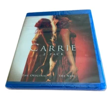Carrie 2 Movies Blu-ray Sissy Spacek Chloe Grace Moretz Piper Laurie 1976  2013