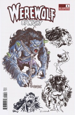 WEREWOLF BY NIGHT RED BAND #4 - 1:10 INCV DESIGN VAR