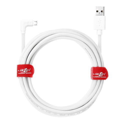 20AWG Micro USB to USB 2.0 Male Right Angled 90 Degree Fast Charger Cable Lead - Picture 13 of 24