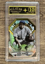 Josh Gibson 2022 Topps Chrome Update Diamond Greats DIE CUT GRADED ASG MINT 10
