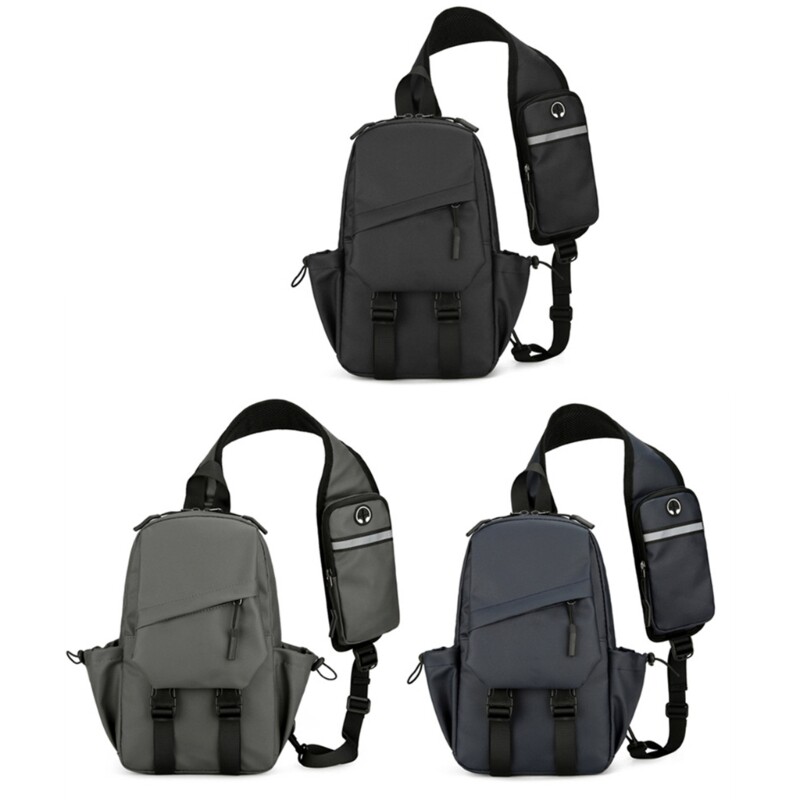Man Chest Bag Slings Backpack Casual Daypacks Chest Bag Sports Bag Shoulder Bag
