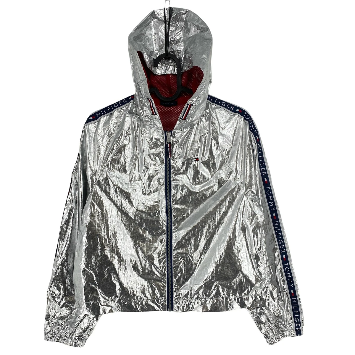 Tommy hilfiger top jacket silver