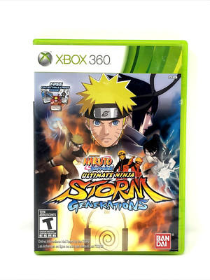 Naruto Shippuden: Ultimate Ninja Storm Generations (Microsoft Xbox 360, 2012)