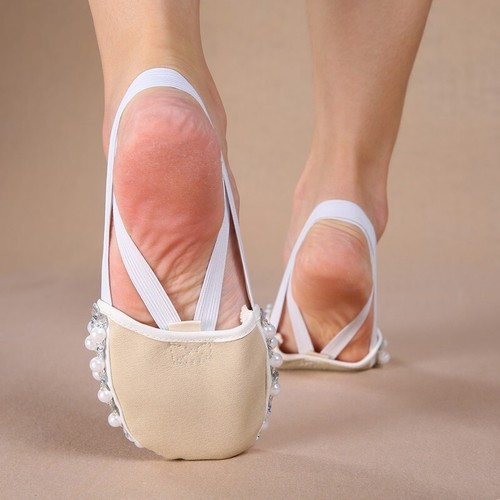 RÄUMUNGVERKAUF X11008 Bauchtanz Schläppchen Ballett Schuhe Shoes - Bild 5 von 16