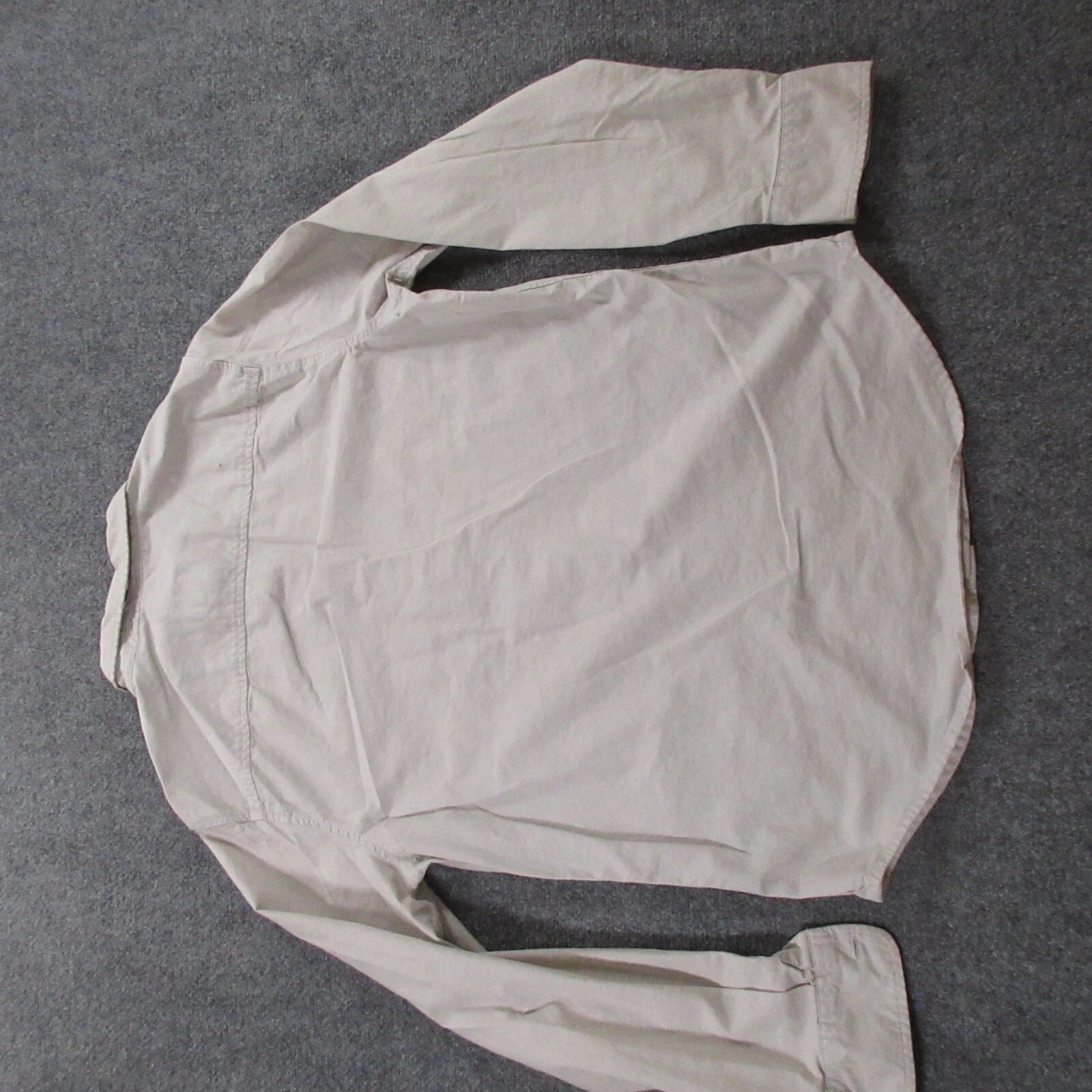 prana tailored button-up casual long sleeve pocket shirt