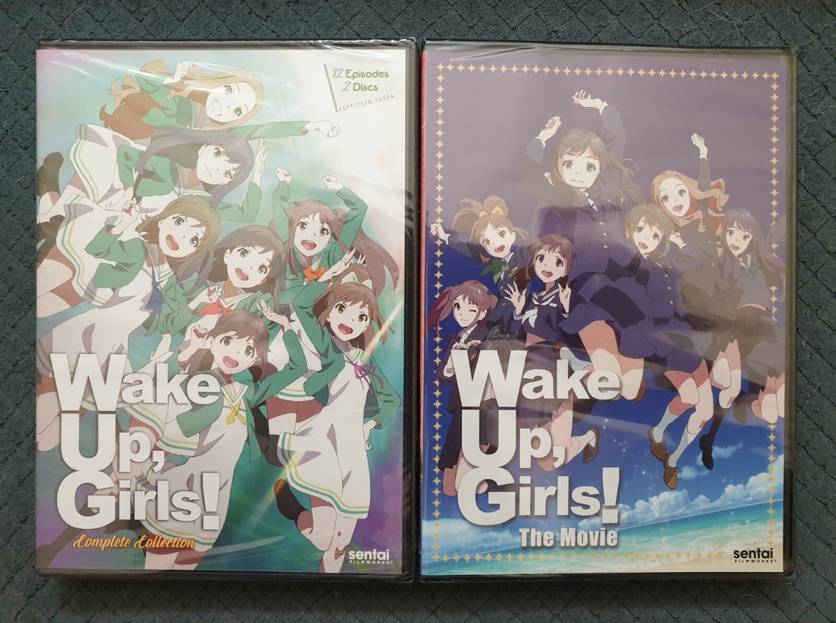 Wake Up Girls Complete collection DVD anime series + The Movie