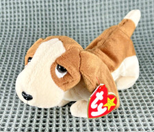 TY Beanie Baby - TRACKER the Basset Hound 7 inch Stuffed Animal Toy