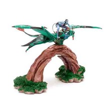 Avatar Neytiri Riding Banshee Figur Statue Disney VERSIEGELT UK