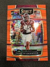 JALEN WYDERMYER Texas A&M 2022 Select Draft Picks FOTL Orange Pulsar Prizm #/26