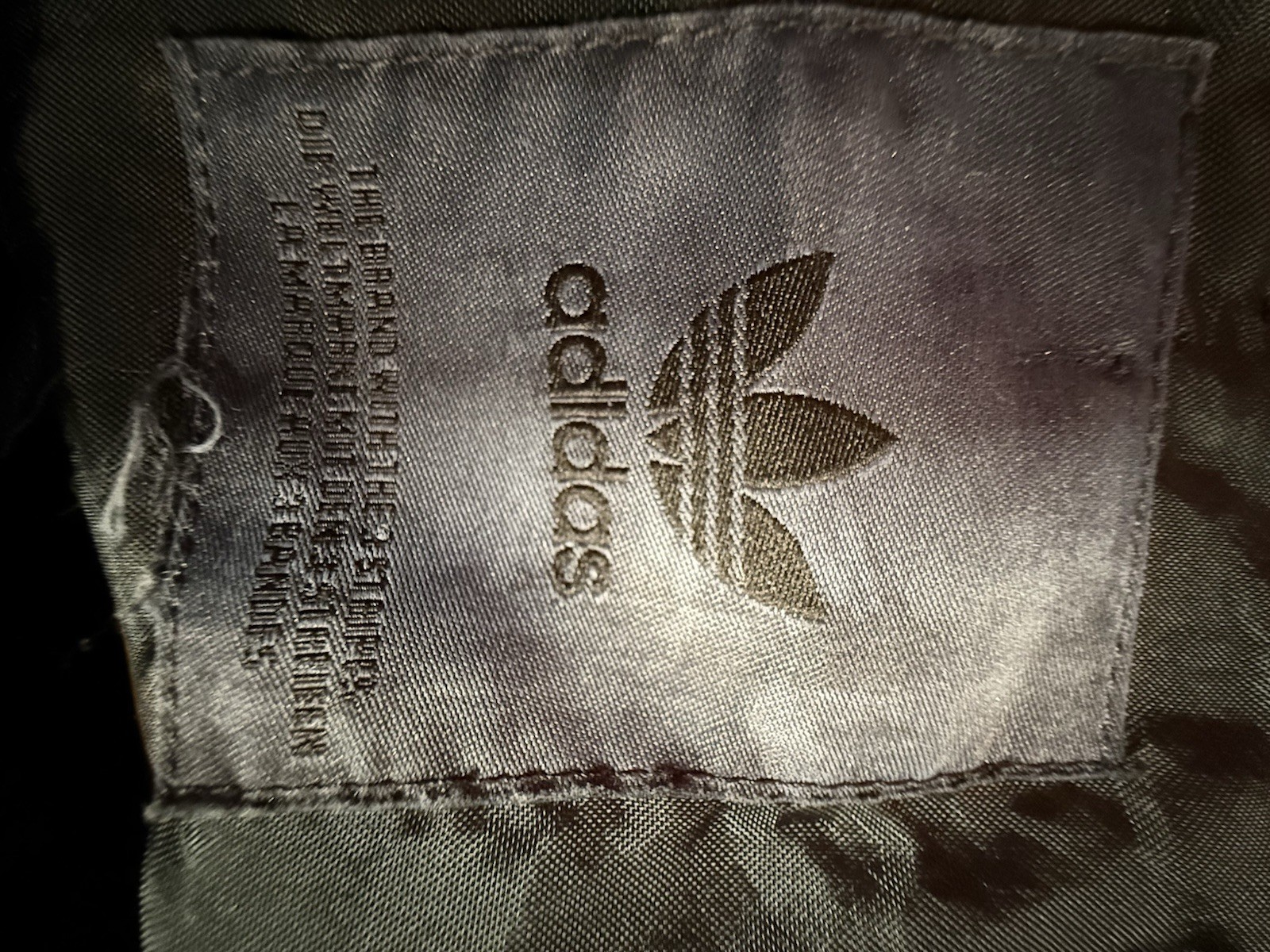 Rare adidas originals satin  Nylon Jacket Large thumbnail 2