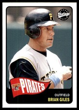 Brian Giles 2003 Upper Deck Vintage #147 Pirates MLB READ FREE SHIP AutographDen