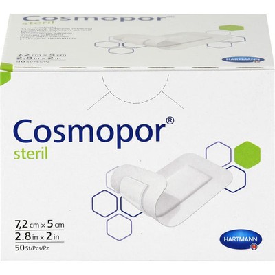 COSMOPOR steril Wundverband 5x7,2 cm 50 St PZN 09177697