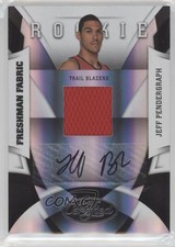 2009 Certified Freshman Fabric Signatures 101/399 Jeff Pendergraph #197 Auto 9oy