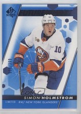 2022-23 SP Authentic Future Watch Limited Blue 398/399 Simon Holmstrom #192 13o2