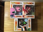 Funko Pop Dragonball Super SSG Goku #827 +Pops Dodoria #1043 Great Saiyaman #970