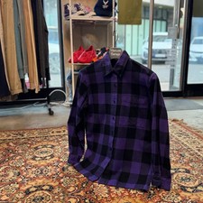 Vintage Flannel Shirt XS-S One Size Gingham Pattern
