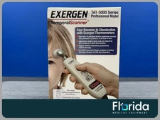EXERGEN TAT-5000 ARTERIAL PROFESSIONAL TEMPORAL SCANNER THERMOMETER,NEW-SEALED**