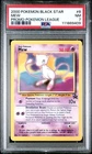 -Pokémon TCG Mew PSA 7 Black Star Promo Pokémon League #8