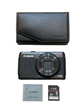 Very Good- Canon PowerShot S90 Black English OK from Japan