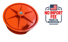 10pcs Plastic Rebar Tie Wire Reel Holder 400ft 12-20 Gauge Orange