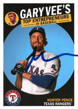 Gary Vaynerchuk Vee Signed 2019 Topps Entrepreneurs Autographed w/ Hunter Pence