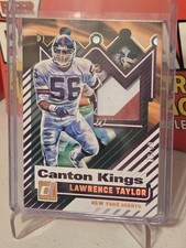 Lawrence Taylor 2025 Donruss CANTON KINGS Multi Color Jersey Patch /49 Giants