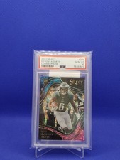 DeVonta Smith 2021 Panini Select Cosmic Field Level Rookie PSA 10 #349 Eagles