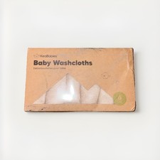 6pk Baby Wash Cloths 10 x 10