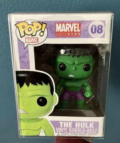 Funko Pop The Hulk 08 Marvel Universe Vinyl Bobblehead Comics 2011 Pop!
