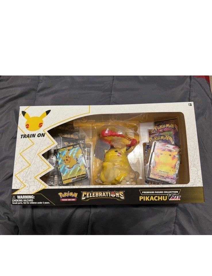 Pokmon TCG Celebrations Premium Figure Collection Pikachu VMAX Box 820650809408| eBay Pokmon TCG Celebrations Premium Figure Collection Pikachu VMAX Box 820650809408| eBay