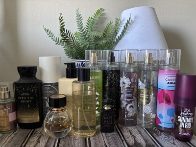 Fragrance Lot Containing Sol De Janerio, Kayali, Bath & Body Works, VS! 