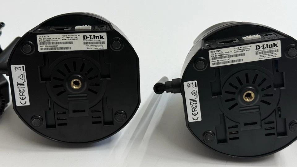 Used D-Link Pan & Tilt Wi-Fi Camera DCS-5029L, Black, PAIR OF 2, WITH AC ADAPTER - Image 2 of 4