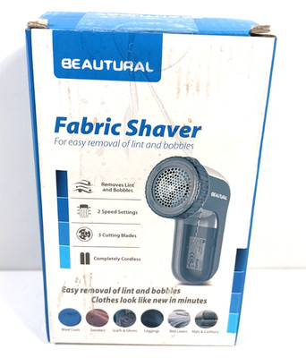 Beautural Cordless Fabric Shaver Lint and Bobbles Remover