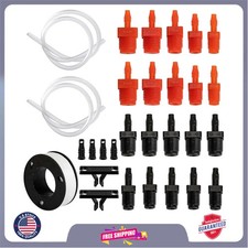 29 Pcs Brake Bleeder Kit Master Cylinder Fluid Tool Set with Hose and Adapters