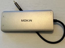Mokin USB-C Docking Station 12 in 1, 4K HDMI, MOUC3303, USB-C Hub. NEW