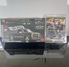 Hot Wheels Brick Shop '83 Chevy Silverado Set Datsun King Cab Baja Custom Tyco