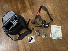 Canon EOS 60D Digital SLR Camera 50mm Lens 18-55mm Lens Bag