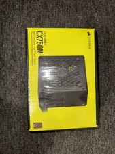 Corsair CX750M 80 Plus ATX Power Supply, Bronze, Semi-Modular, 750W, Low-Noise