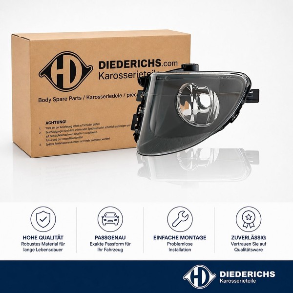 Nebelscheinwerfer Links Diederichs 1225089 FÜR BMW Nebelleuchte Nebellicht-image