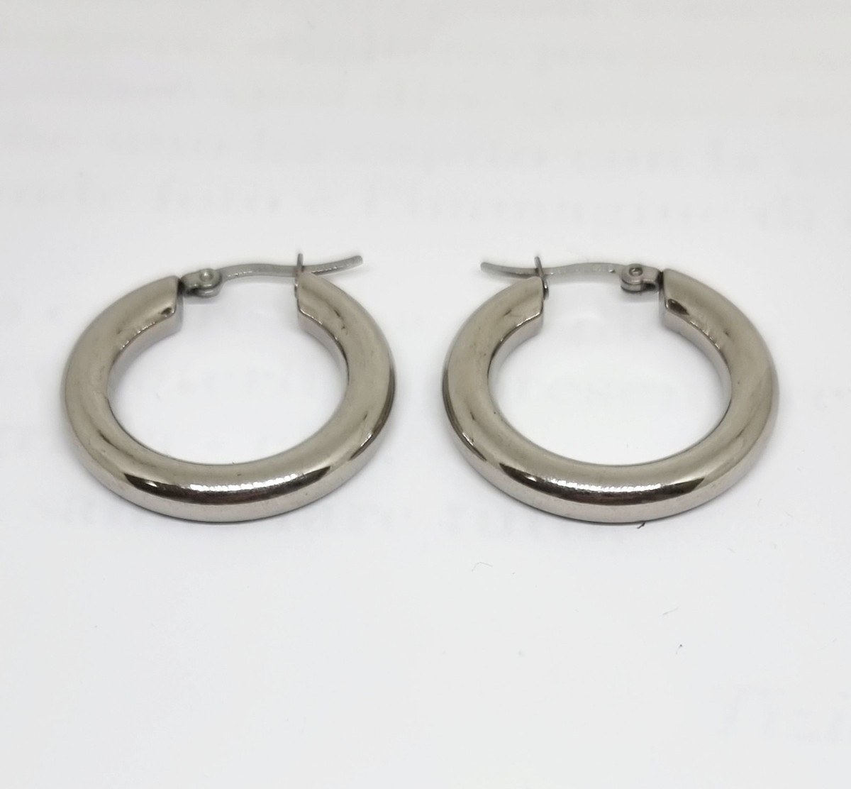 Orecchini A Cerchio In Acciaio Chirurgico - 6 Paia, 8-18mm, Argento - Per Uomo E Donna, Nickel Free