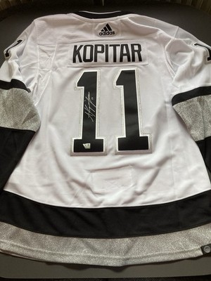 Anze Kopitar Signed Los Angeles Kings White Jersey