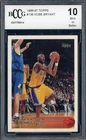 1996-97 Topps #138 Kobe Bryant Los Angeles Lakers RC Rookie HOF BCCG 10