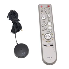 Denon RC-1046 Remote + DM-S205 Calibration Mic – Used, Good Condition