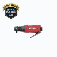 AIRCAT 807-25 1/4-Inch Mini Air Ratchet Wrench 5.4-Inch Length 35 Ft-Lb 300 RPM