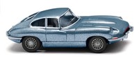 Wiking 080304, Jaguar E-Type Coupé - Opalescent Blue Metallic, Neu, Ovp, 09/25